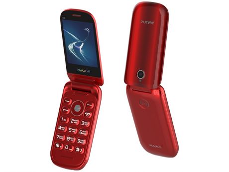 Сотовый телефон Maxvi E3 Radiance Red