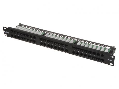 Коммутационная панель Патч-панель Ripo Cat.5e 19 1U 48 ports Black 003-100039