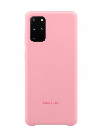 Чехол Samsung Galaxy S20 Plus Silicone Cover Pink EF-PG985TPEGRU