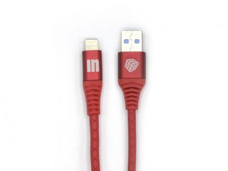 Аксессуар Innovation A1I-COBRA 3A USB-Lightning 0.2m Red 16745