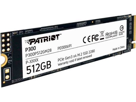 Жесткий диск Patriot Memory P300 512Gb QLC P300P512GM28