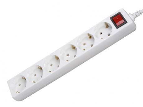 Сетевой фильтр 5bites 6 Sockets 3m White SP6W-230