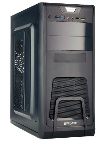 Корпус ExeGate CP-603UB ATX 500W Black EX283218RUS