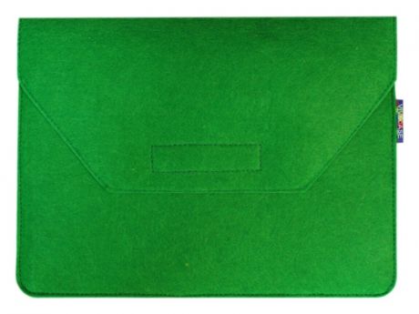 Аксессуар Чехол-папка 12-13.3-inch Vivacase для MacBook Felt Green VCN-FELT133-green