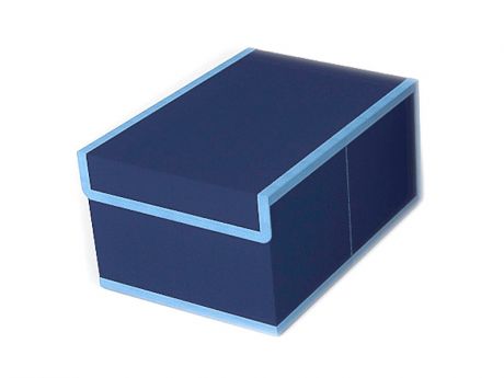 Короб для хранения Cofret Классик 20x27x14cm Blue 1744