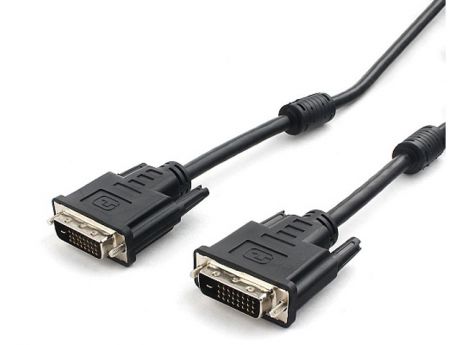 Аксессуар Gembird Cablexpert DVI-D Dual Link 25M/25M 4.5m Black CC-DVI2L-BK-15