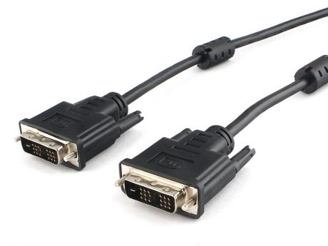 Аксессуар Gembird Cablexpert DVI-D Single Link 19M/19M 4.5m Black CC-DVIL-BK-15