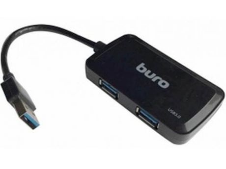 Хаб Buro USB3.0 4xUSB BU-HUB4-U3.0-S
