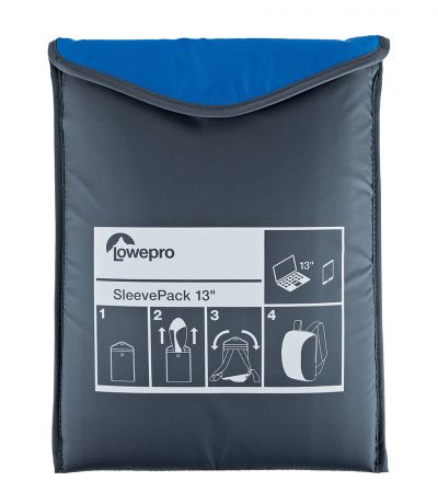 Сумка-рюкзак LowePro SleevePack 13 Light Blue-Grey