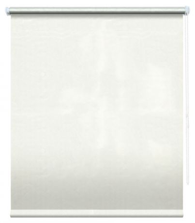 Штора рулонная Уют «Сильвер», светонепроницаемая, белая, 60х175 см