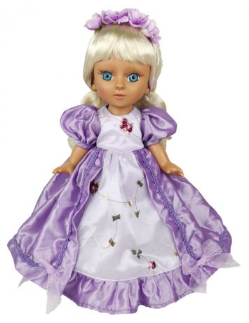 Кукла в фиолетовом платье 34 см