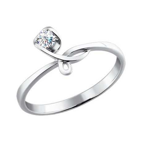 Кольцо для помолвки с бриллиантом SOKOLOV