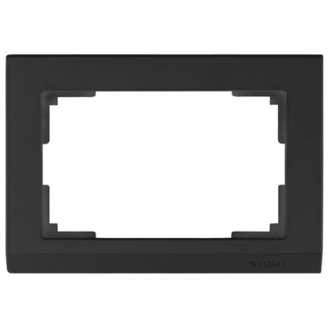 Рамка 1п Werkel WL04-Frame-01-DBL, черный