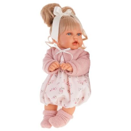 Кукла Antonio Juan Лухан в светло-розовом, 27 см, 1231P