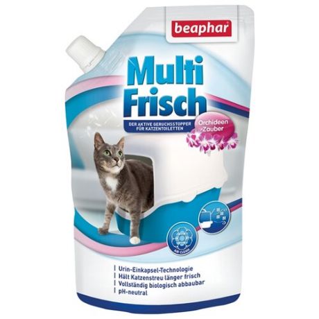 Ликвидатор запаха Beaphar Odour Killer для кошачьих туалетов с ароматом орхидеи 400 г