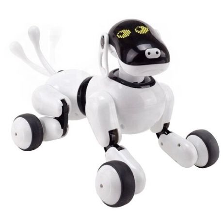 Интерактивная игрушка робот Rtoy Дружок белый
