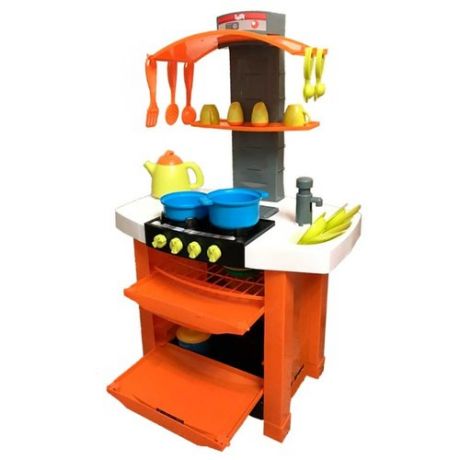 Кухня HTI Smart 1684311 оранжевый/зеленый/голубой/серый/белый/черный