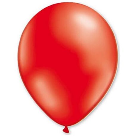 Набор воздушных шаров MILAND Металлик 31 см (100 шт.) красный