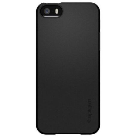 Чехол Spigen 041CS20168 для Apple iPhone 5/iPhone 5S/iPhone SE черный