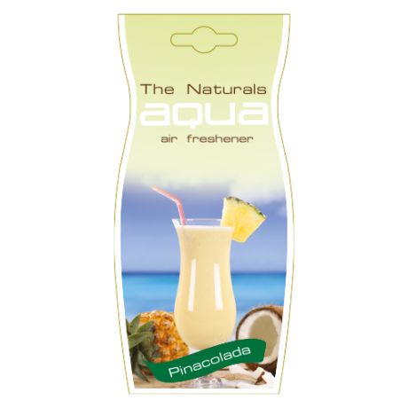 Aqua Ароматизатор для автомобиля Natural Flavor Drop Pinacolada 12 г