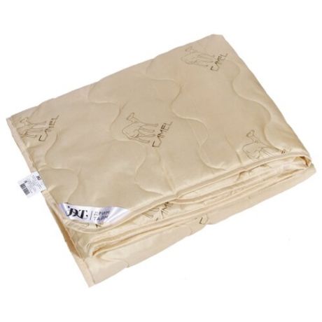 Одеяло DREAM TIME Верблюжья шерсть 150 г/кв.м, легкое, 172 х 205 см (кремовый)