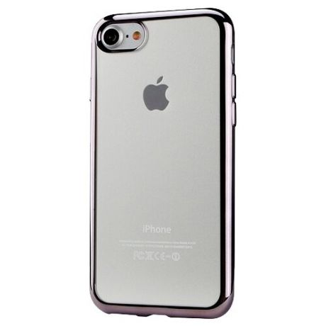 Чехол EVA IP8A010-7 для Apple iPhone 7/iPhone 8 прозрачный/черный