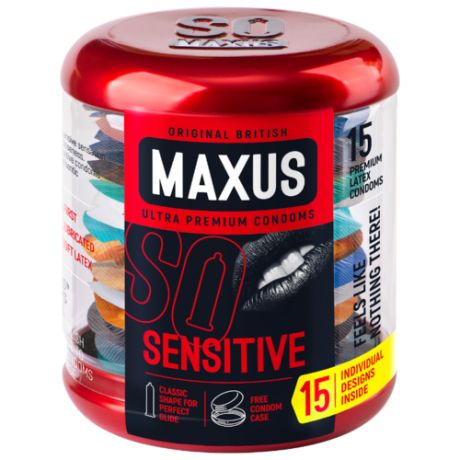 Презервативы Maxus Sensitive (15 шт.)