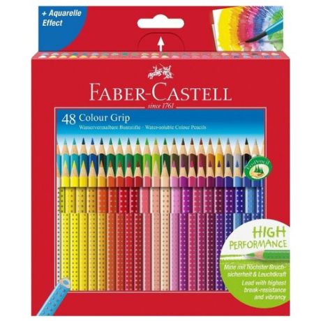 Faber-Castell Цветные карандаши Grip 2001 48 цветов (112449)