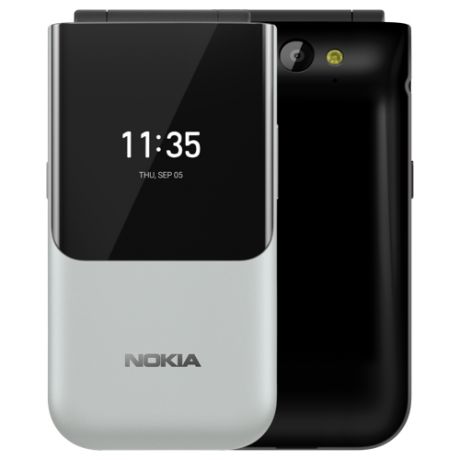 Смартфон Nokia 2720 Flip Dual sim серый