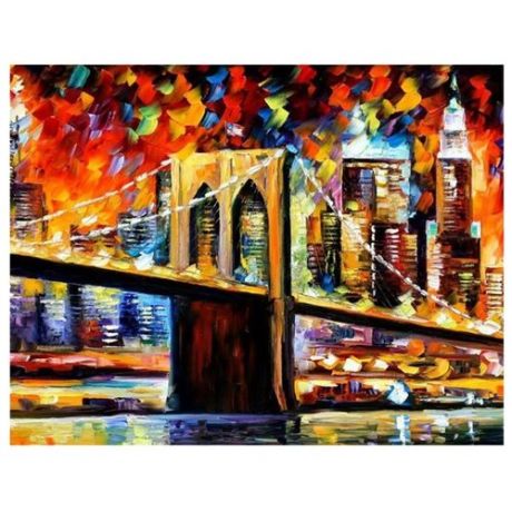 Molly Картина по номерам "Бруклинский мост" 40х50 см (GX9021)