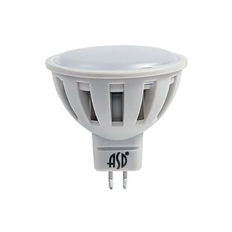 Лампа светодиодная ASD LED-JCDR-STD 4000К, GU5.3, JCDR, 3Вт