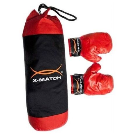 Боксерский набор X-Match (87705) красный/черный