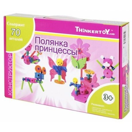 Конструктор Thinkertoy Pink THIN0710-015 Полянка принцессы