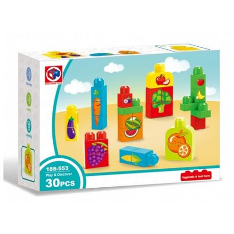 Конструктор Kids home toys Vegetable & Fruit farm 188-553