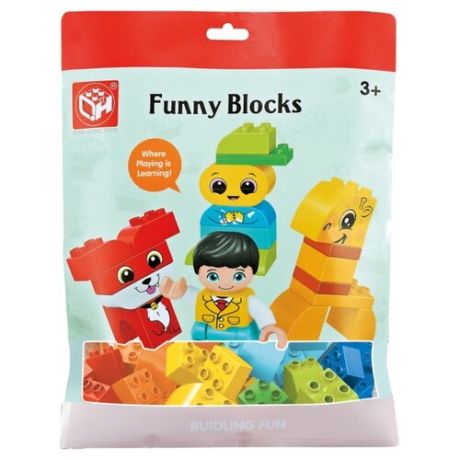 Конструктор Kids home toys Funny Blocks JY236731 День Рождения