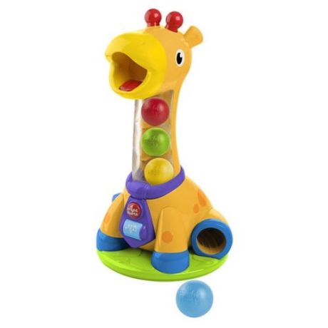 Интерактивная развивающая игрушка Bright Starts Веселый жирафик желтый