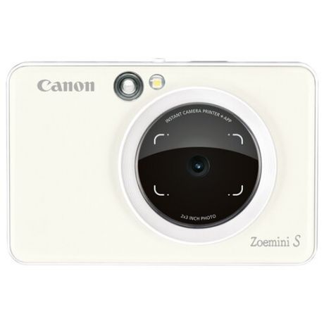 Фотоаппарат моментальной печати Canon Zoemini S жемчужный белый