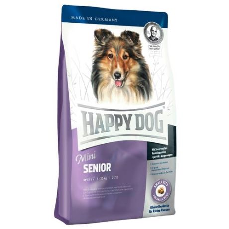 Сухой корм для пожилых собак Happy Dog Mini для здоровья костей и суставов 1 кг (для мелких пород)
