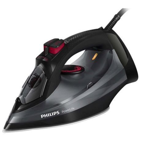 Утюг Philips GC2998/80 PowerLife черный/серый/розовый
