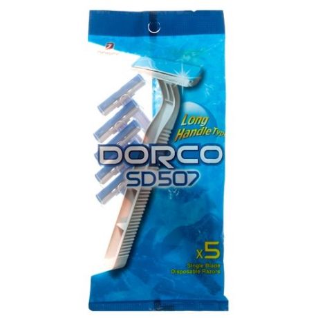 Бритвенный станок Dorco SD507 ,белый, 5 шт.