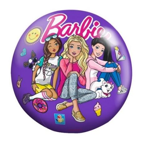 Мяч 1 TOY Barbie фиолетовый