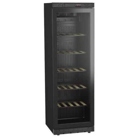 Холодильный шкаф Simfer SDS385DC1PW черный