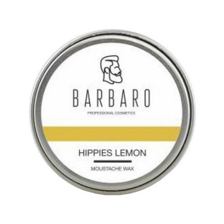 Barbaro Воск для усов Hippies Lemon