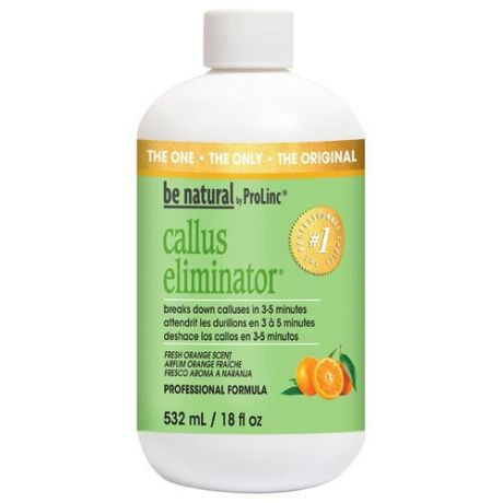 Be natural Средство для удаления натоптышей Callus eliminator orange 532 мл