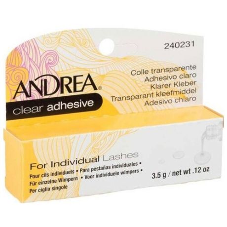 Andrea Клей для пучков ресниц Mod Perma Lash Adhesive 3.5 г прозрачный