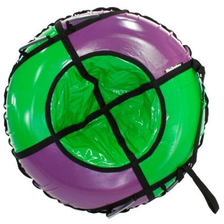Тюбинг Hubster Sport Pro 120 см фиолетовый-зеленый