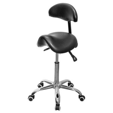 Компьютерное кресло Smartstool S03B офисное, обивка: искусственная кожа, цвет: черный