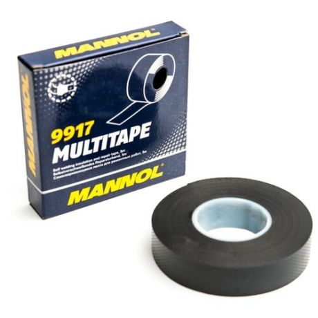 Универсальный каучуковый герметик для ремонта автомобиля Mannol Multi-Tape 9917 черный