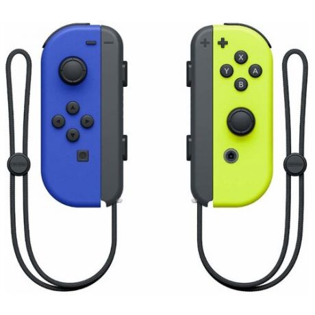 Геймпад Nintendo Joy-Con controllers Duo синий/желтый