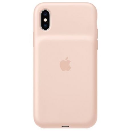 Чехол-аккумулятор Apple Smart Battery Case для Apple iPhone XS розовый песок